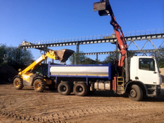 Aggregates supplied and delivered in Newport, Cardiff and South Wales